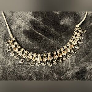 Elegant Gold and Silver Women's Necklace
